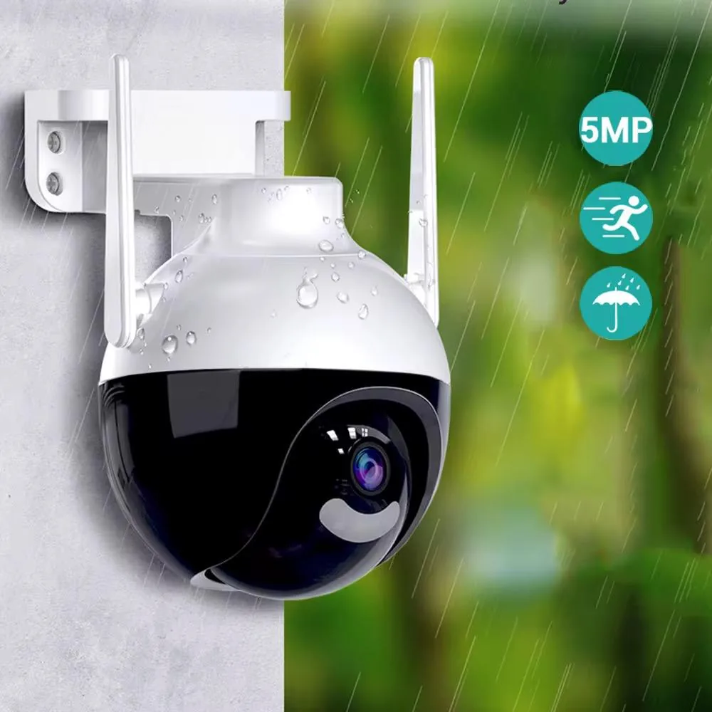 Câmera de Vigilância WiFi 5MP Exterior